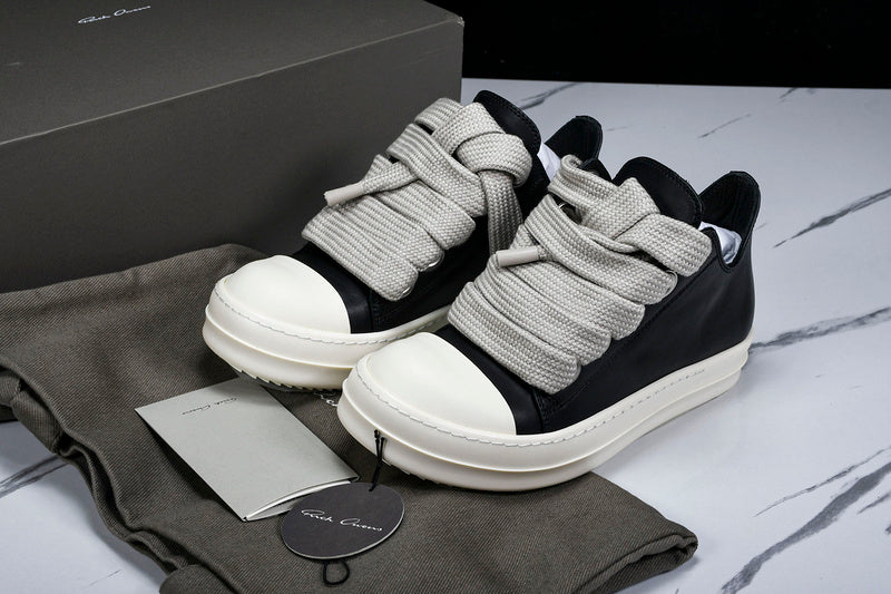 DRKSHDW Jumbo Lace Low "Black"