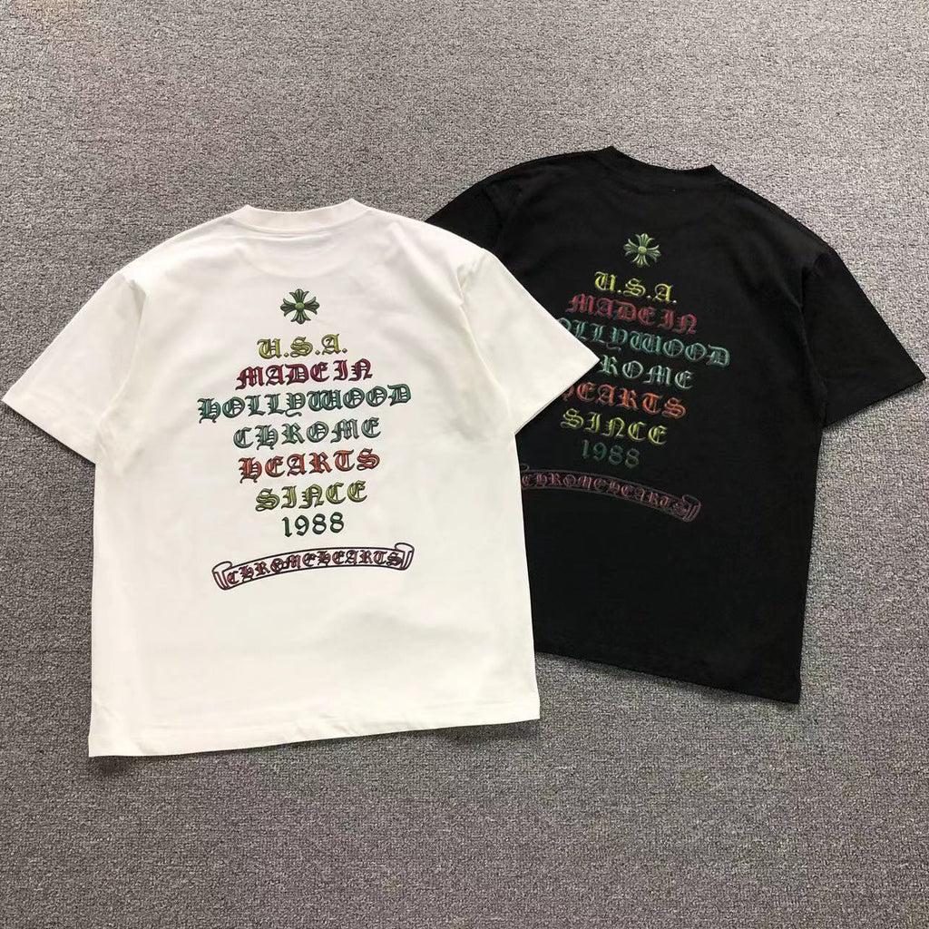Colorful Typography T-Shirt™