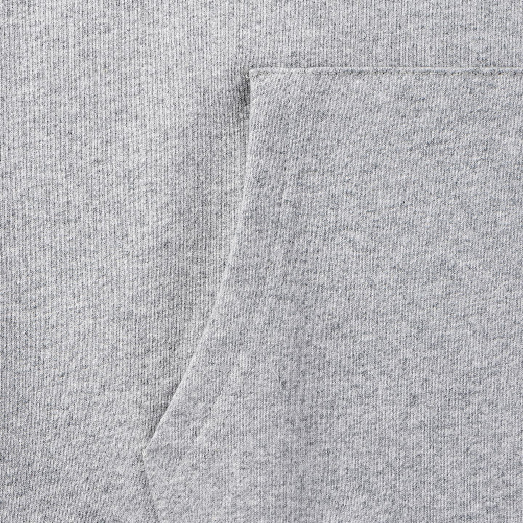 Black Triple Cross Patch Grey Full Zip Hoodie™