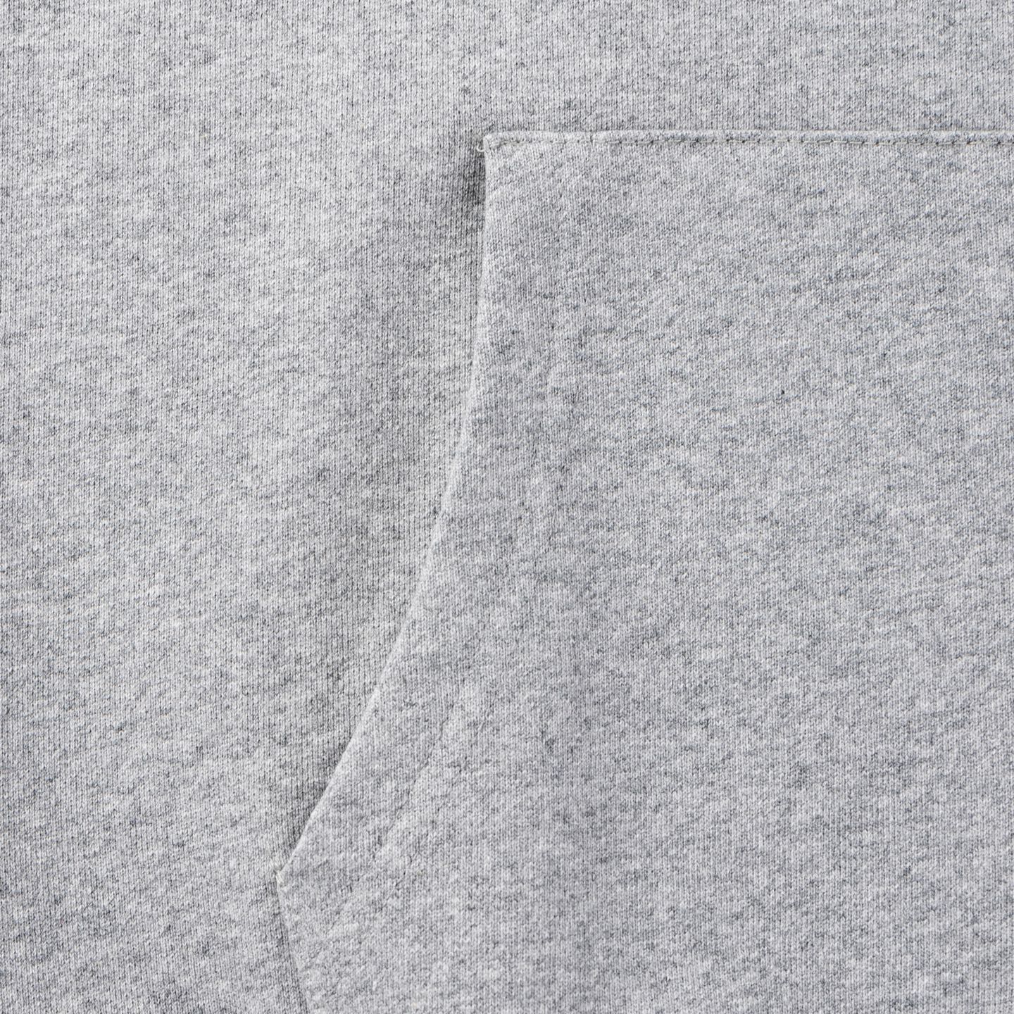 Black Triple Cross Patch Grey Full Zip Hoodie™