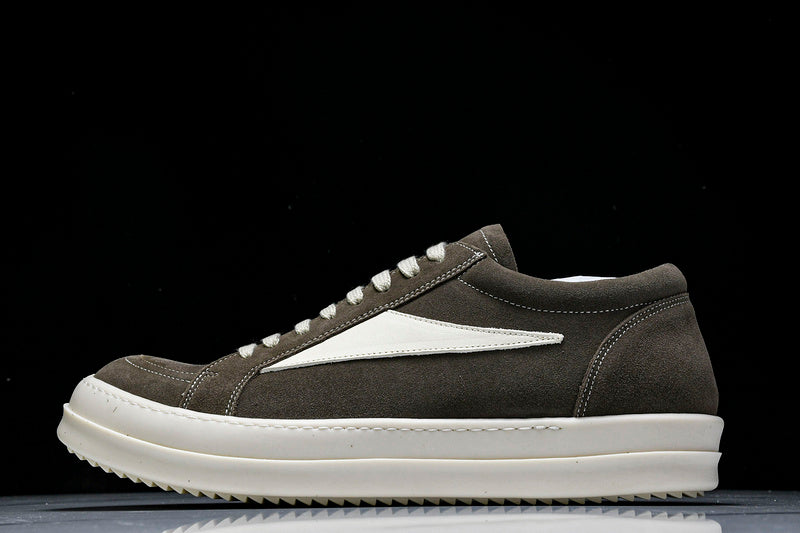 EDFU Suede Leather Vintage Low "Mocha Milk"