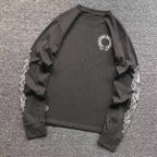 Small Horseshoe Logo Grey Long Sleeve™
