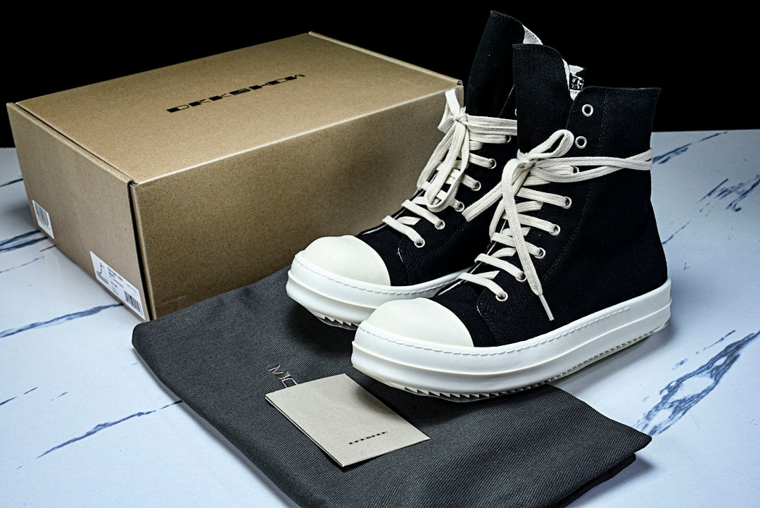 DRKSHDW Scarpe High "Black Milk"