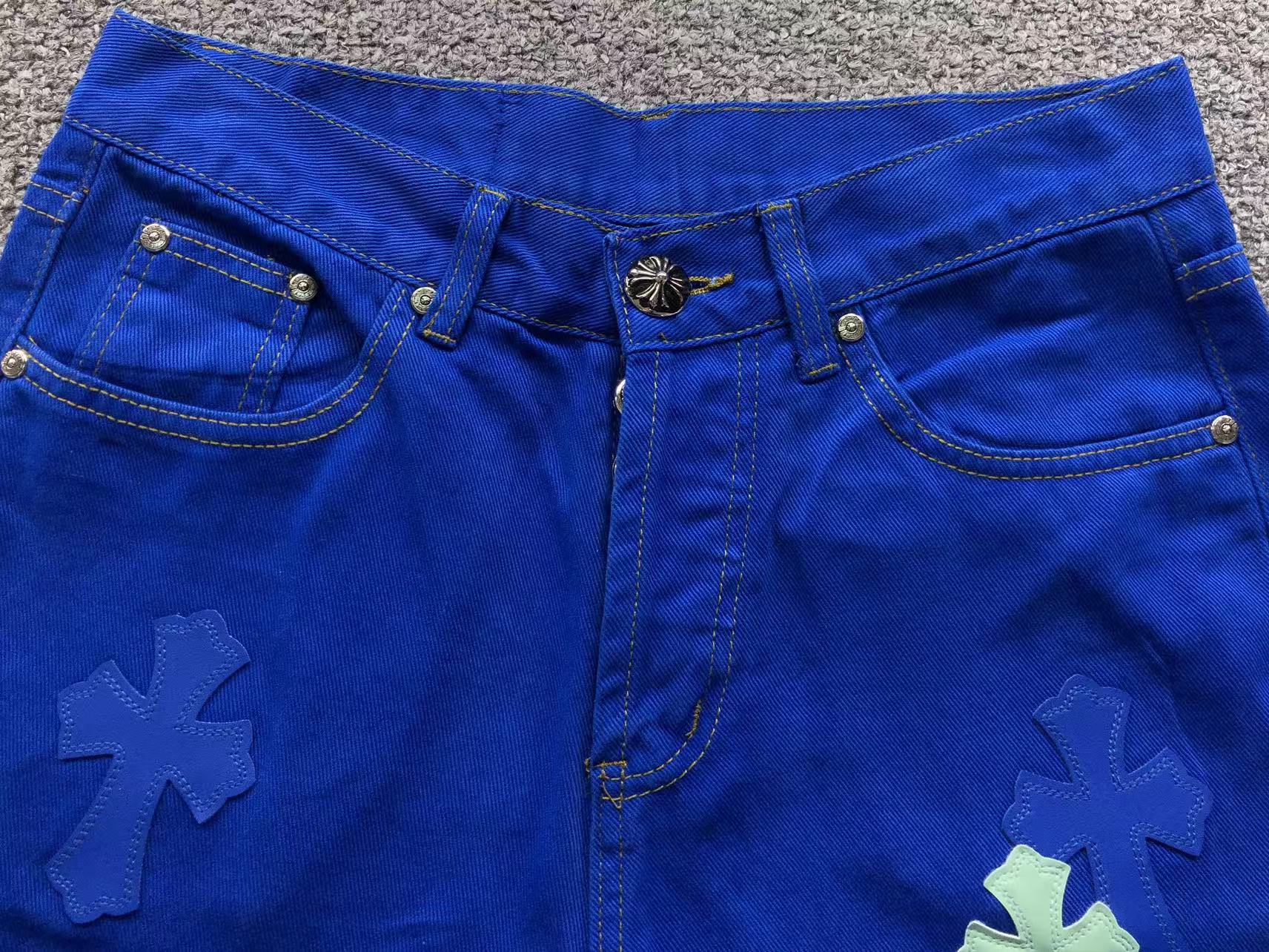 Blue Cross Patch Blue Denim Jeans™