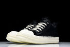 Strobe Low Sneakers "Black Cow Fur"