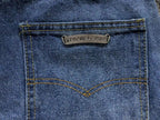 Black Cross Patch Denim Jeans™