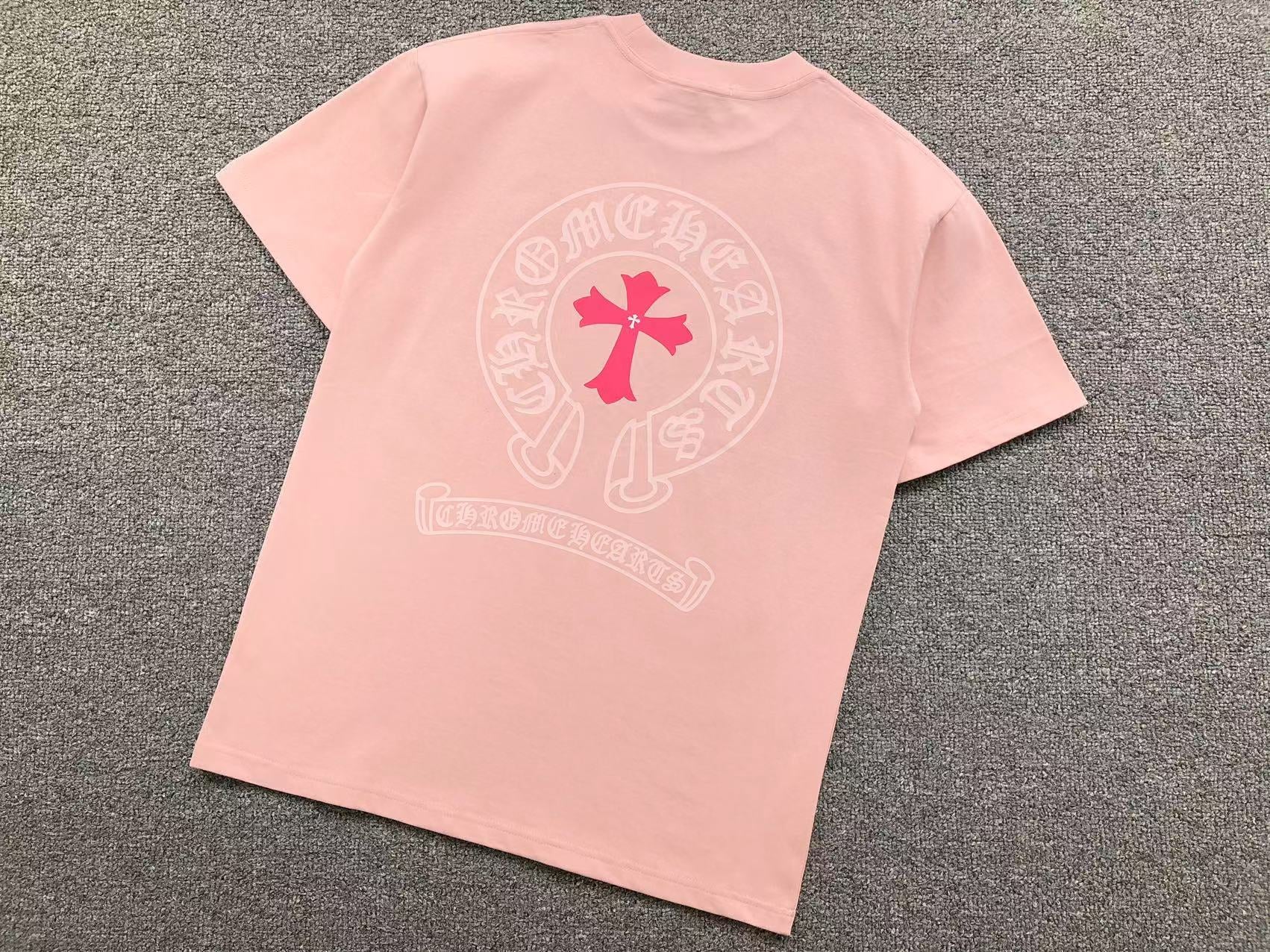 Pink Cross & Horseshoe Logo T-Shirt™
