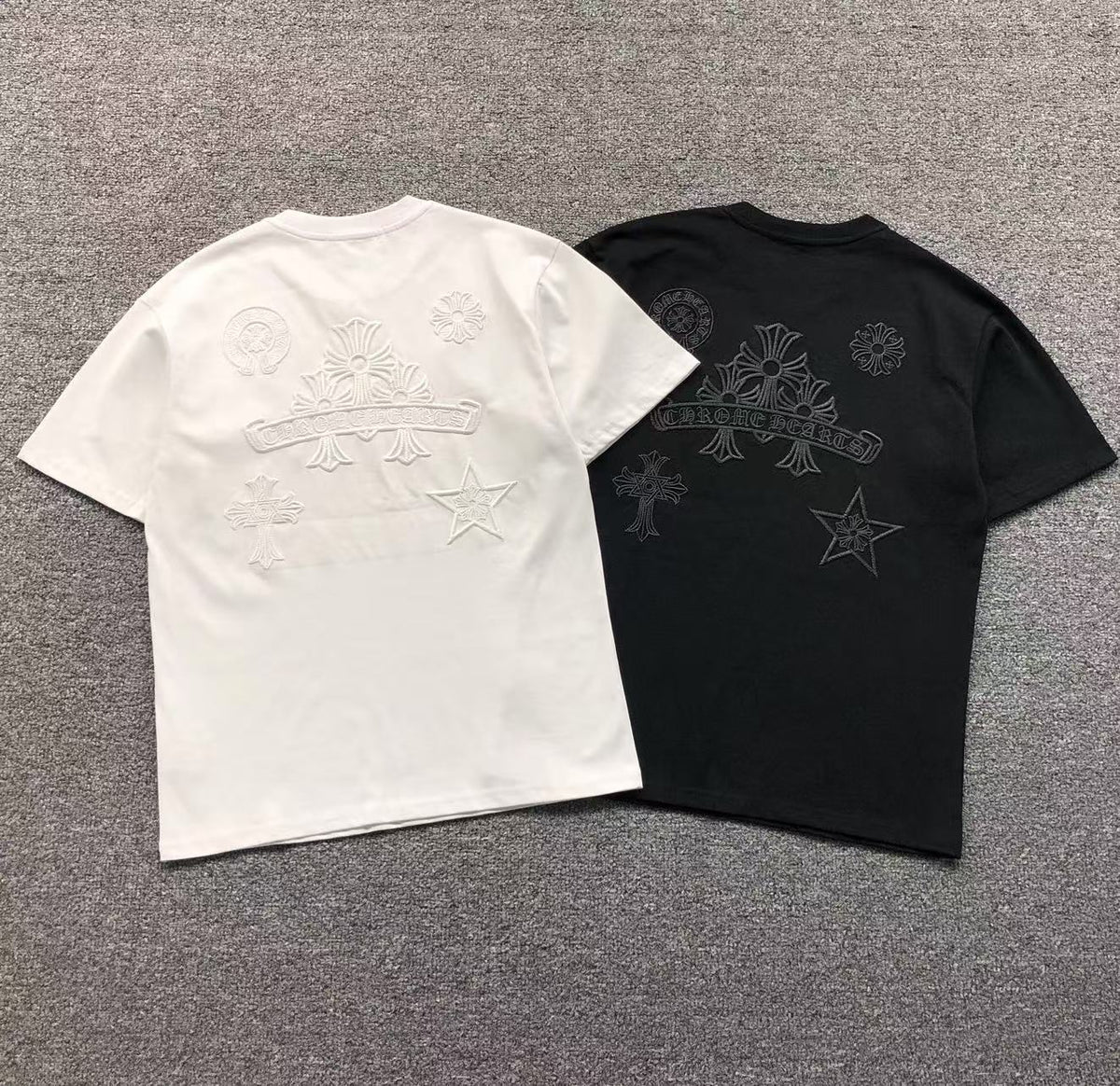 Triple Cross Typography Logo T-Shirt™