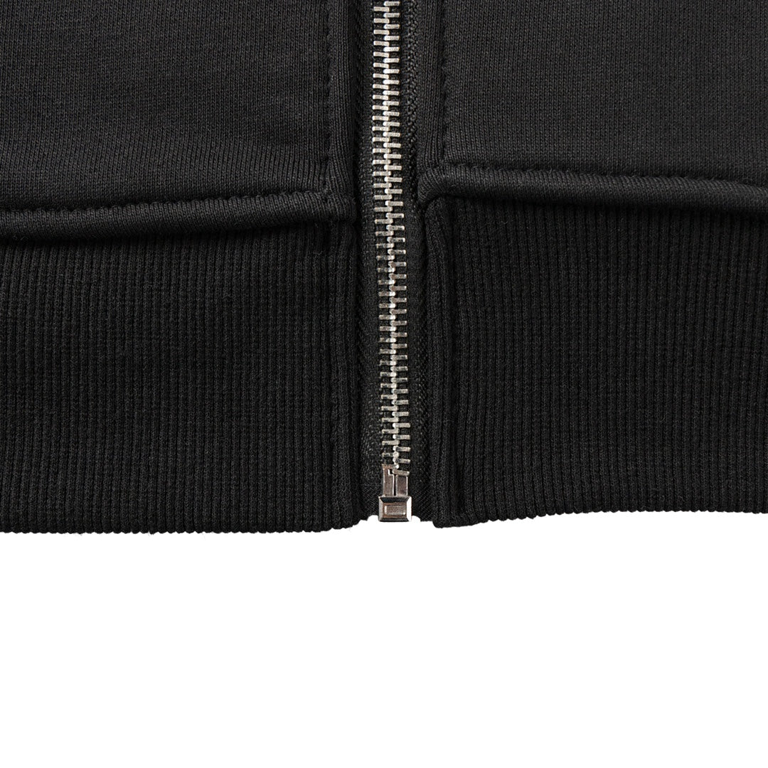 Horseshoe Logo Black Full Zip Hoodie™