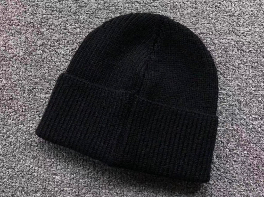 Triple Leather Cross Wool Beanie™