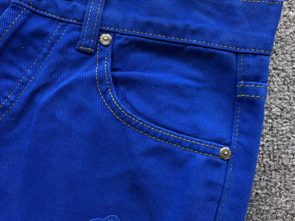 Blue Cross Patch Blue Denim Jeans™