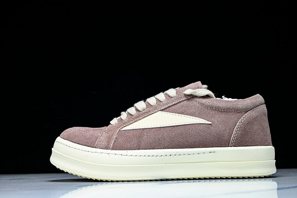 Vintage Low "Pink Dust" Suede Sneakers
