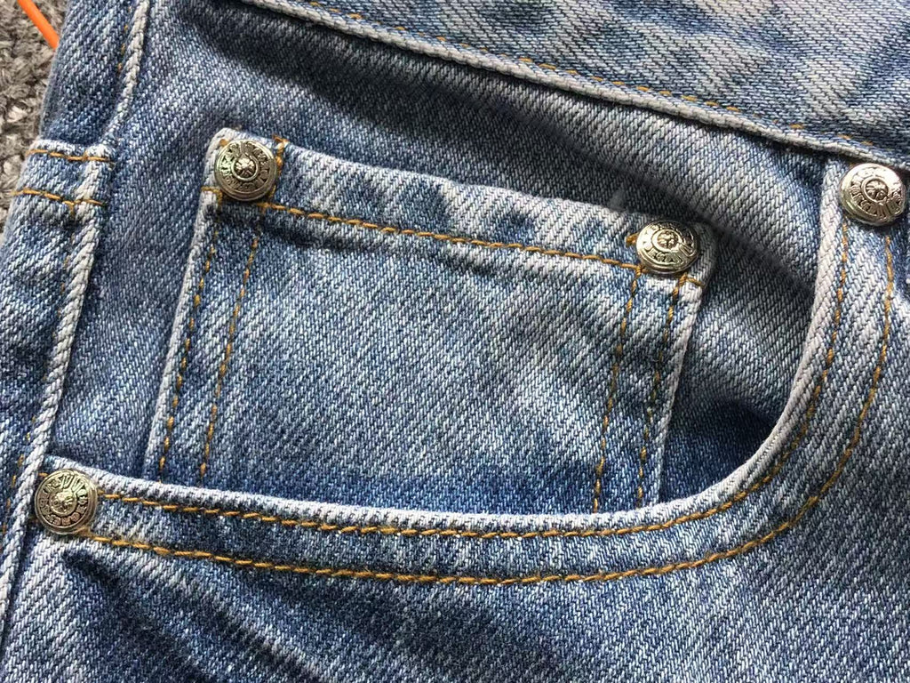 Mixed Cross Patch Denim Jeans™