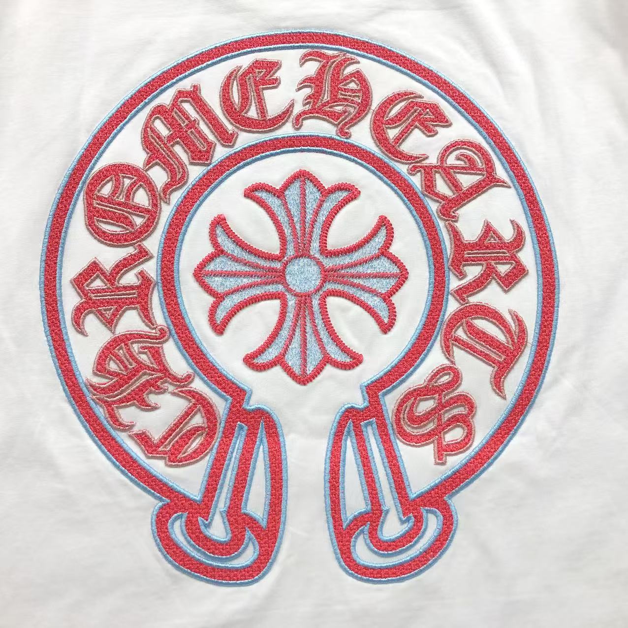 Red & Blue Horseshoe Logo T-Shirt™