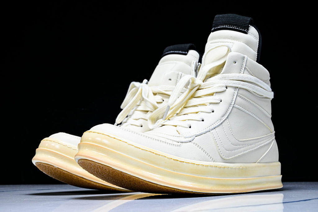 High Top Geobasket White Dunk Shoes