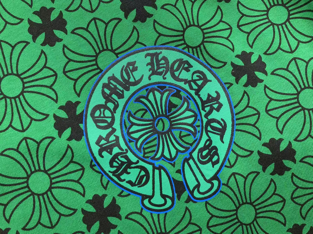 Cross Pattern Green T-Shirt™