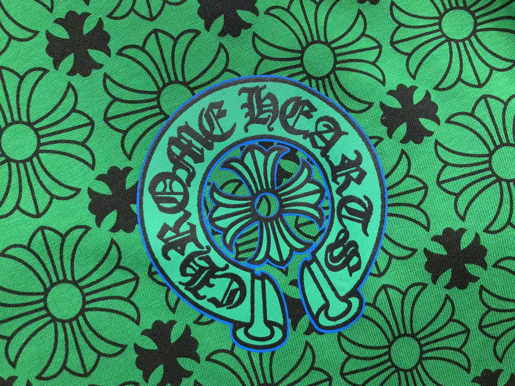 Cross Pattern Green T-Shirt™
