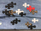 Mixed Cross Patch Denim Jeans™