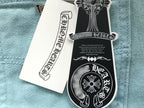 Ice Blue Cross Patch Denim Jeans™