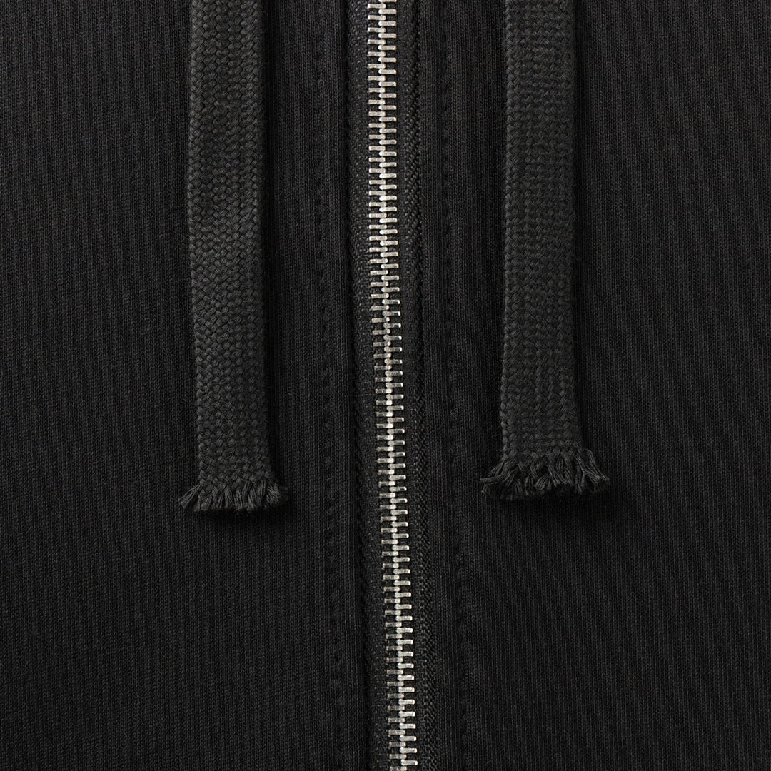 Horseshoe Logo Black Full Zip Hoodie™