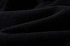 Blue & White Cross Patch Black Jeans™
