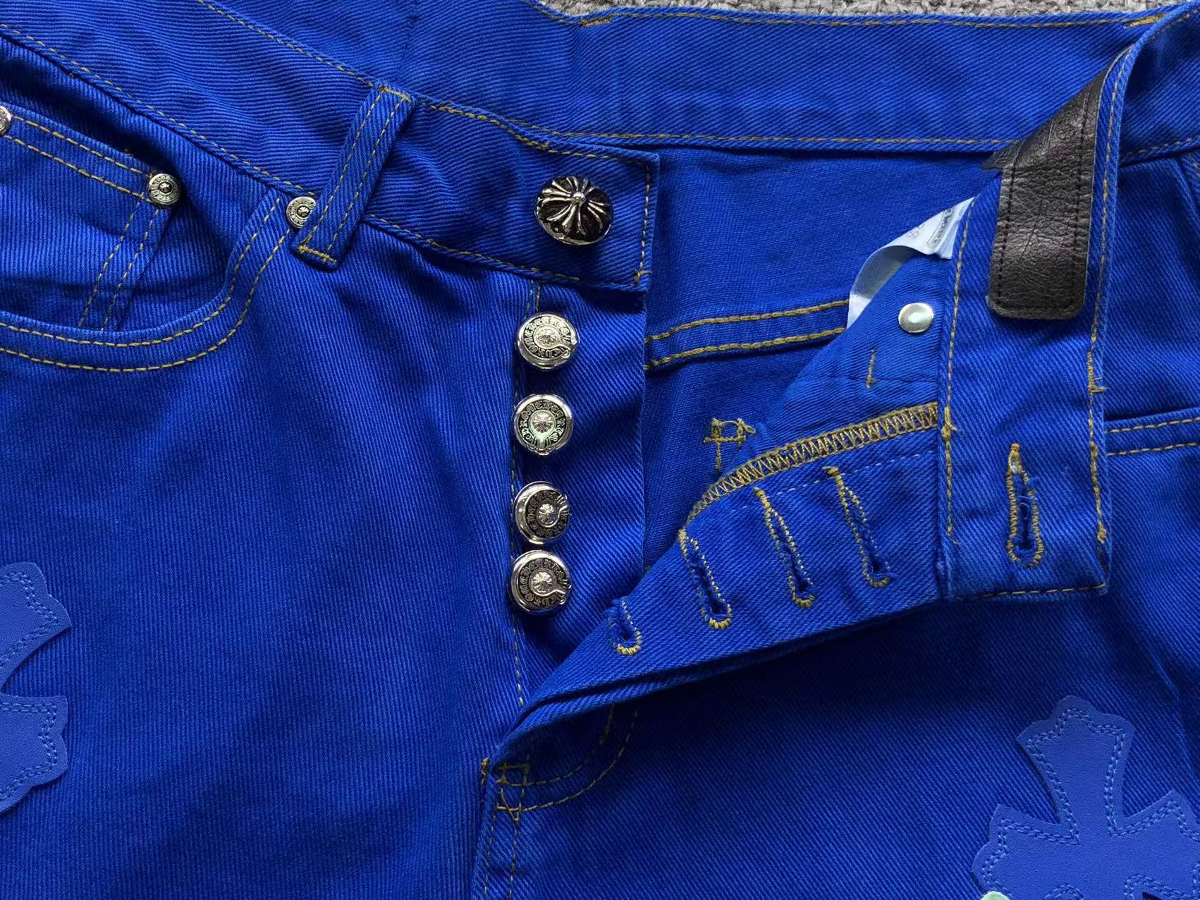 Blue Cross Patch Blue Denim Jeans™