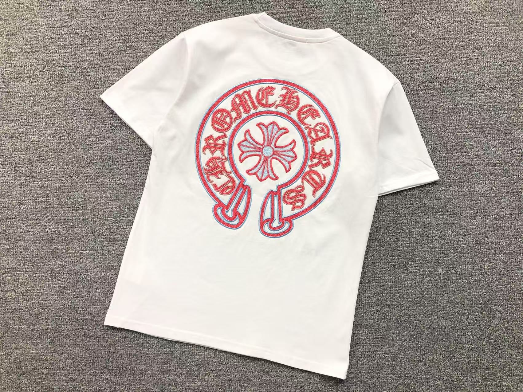 Red & Blue Horseshoe Logo T-Shirt™