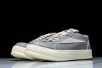 Vintage Low "Celadon Milk" Leather Sneakers