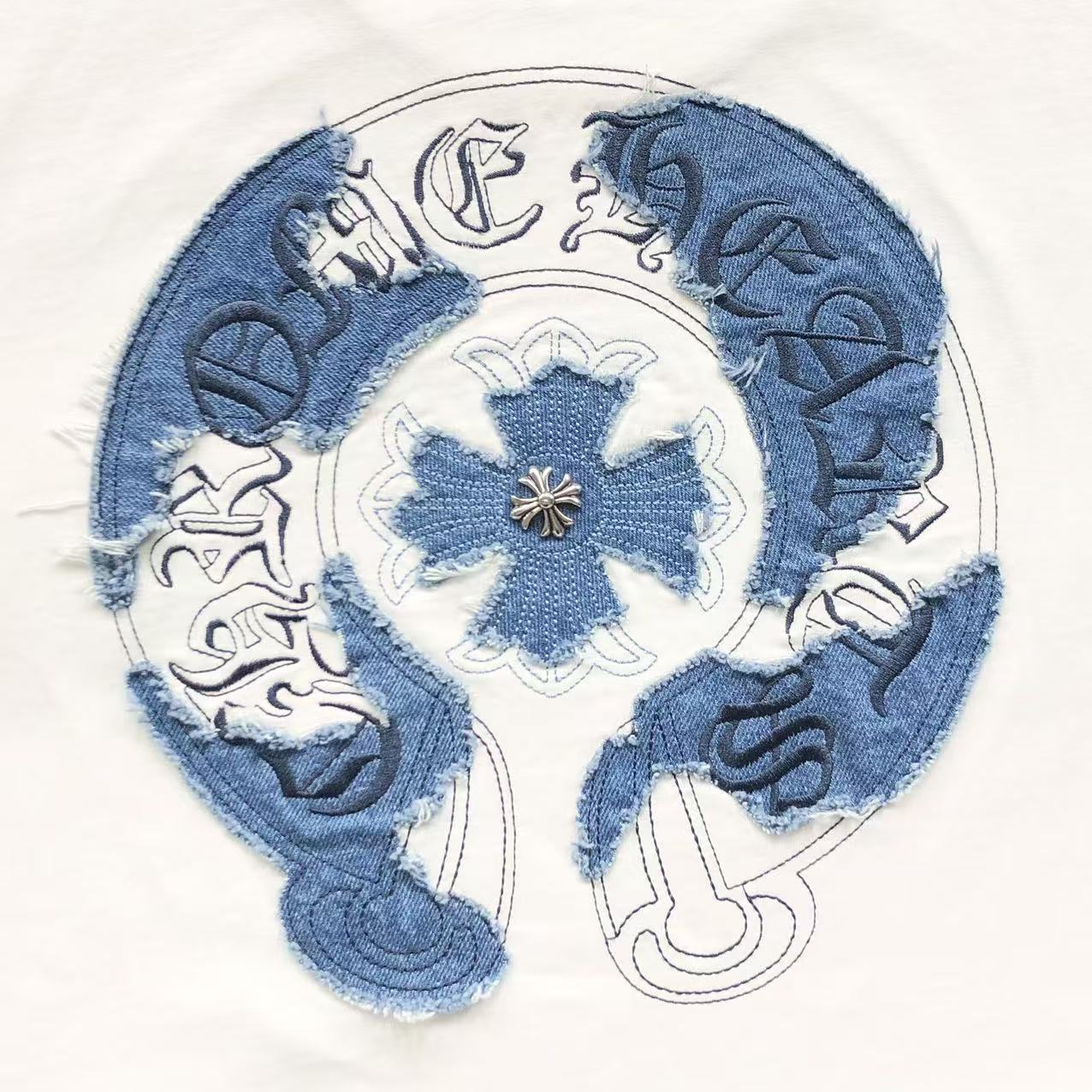 Denim Horseshoe Logo T-Shirt™