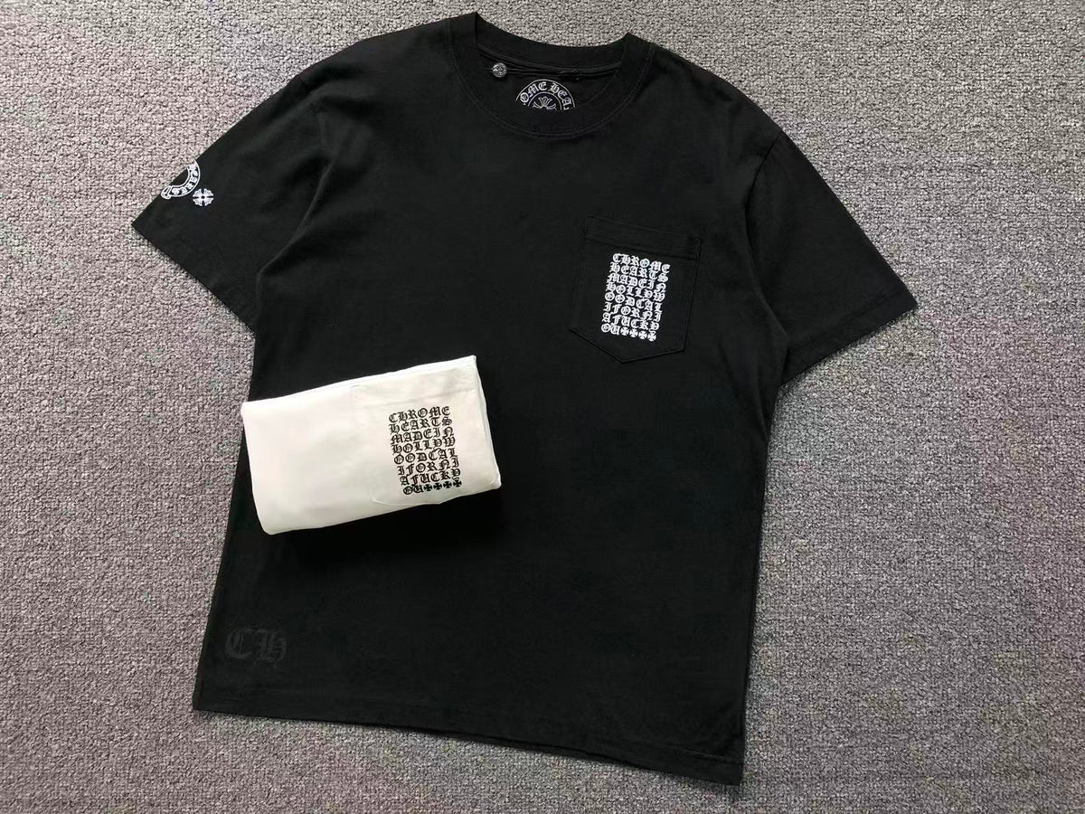 Gothic Symbols White/Black T-Shirt™