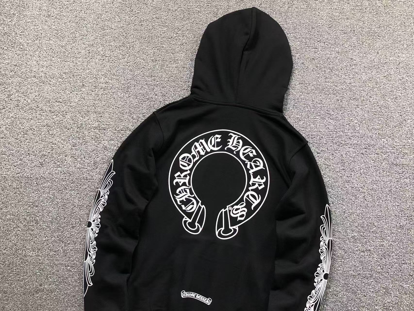 Horseshoe Logo Black Hoodie™