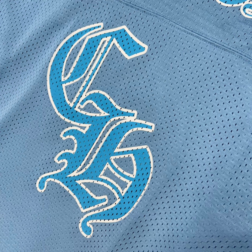 Light Blue Mesh Longsleeve Hockey Jersey™