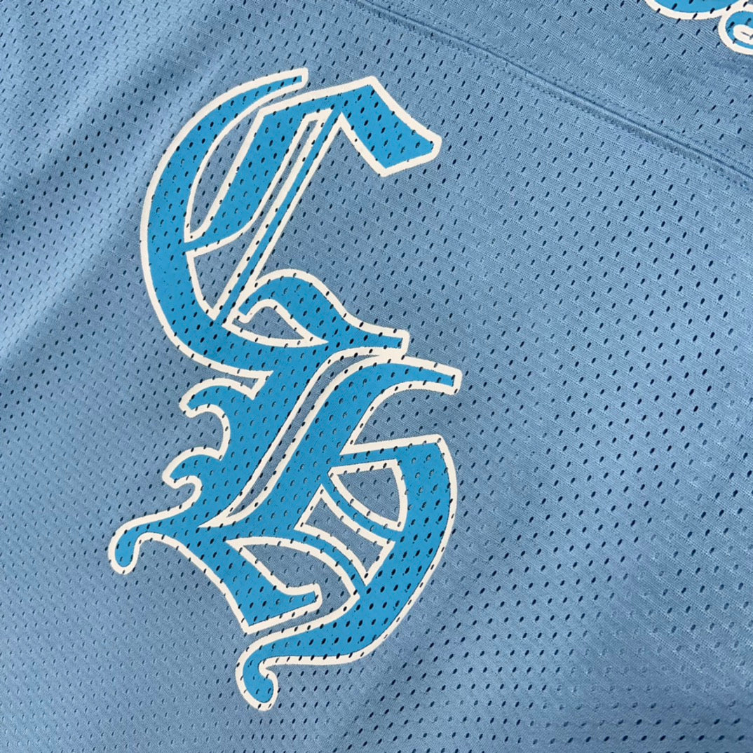 Light Blue Mesh Longsleeve Hockey Jersey™