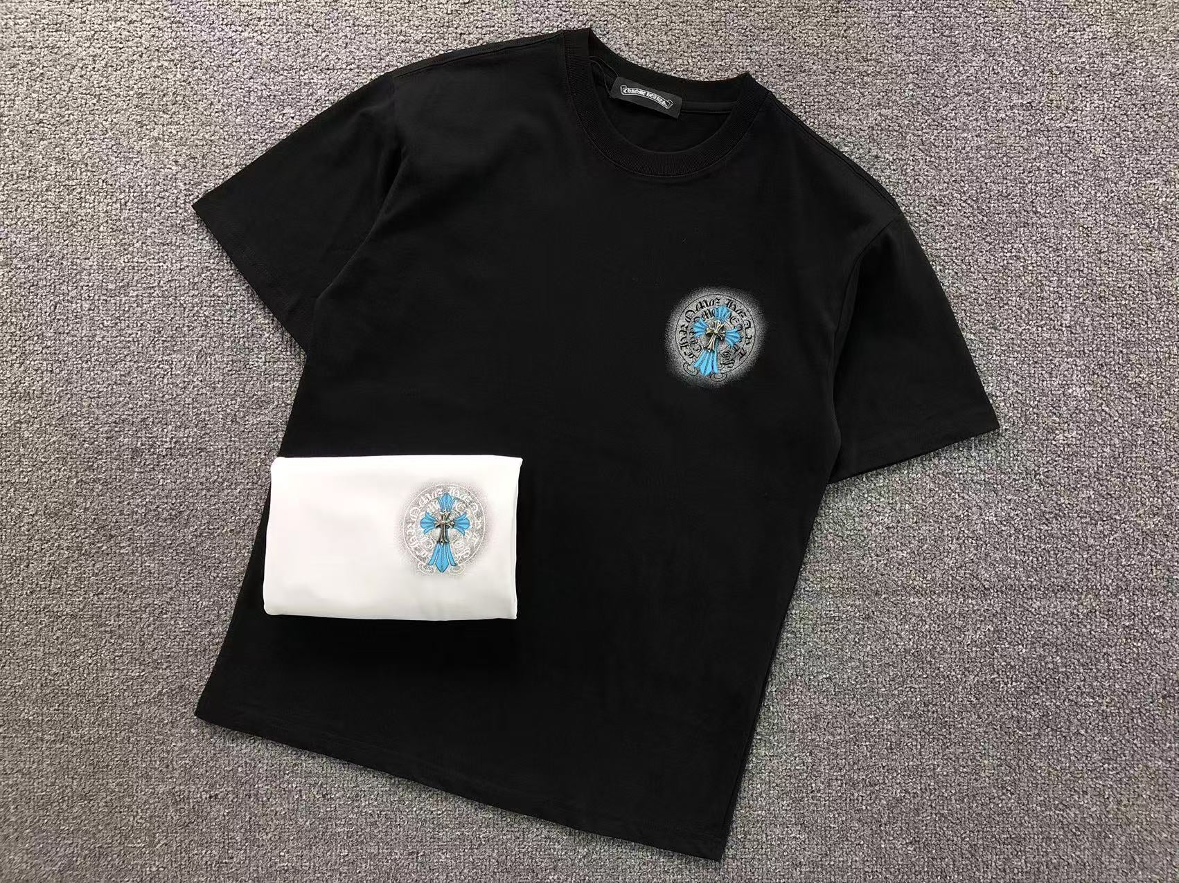 Blue Cross Horseshoe Logo T-Shirt™