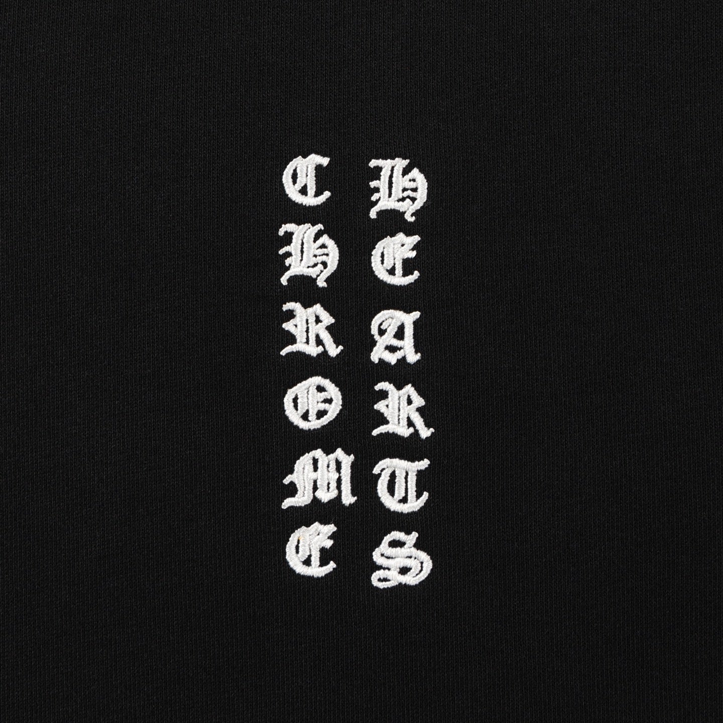 Typography Logo Black Full Zip Hoodie™