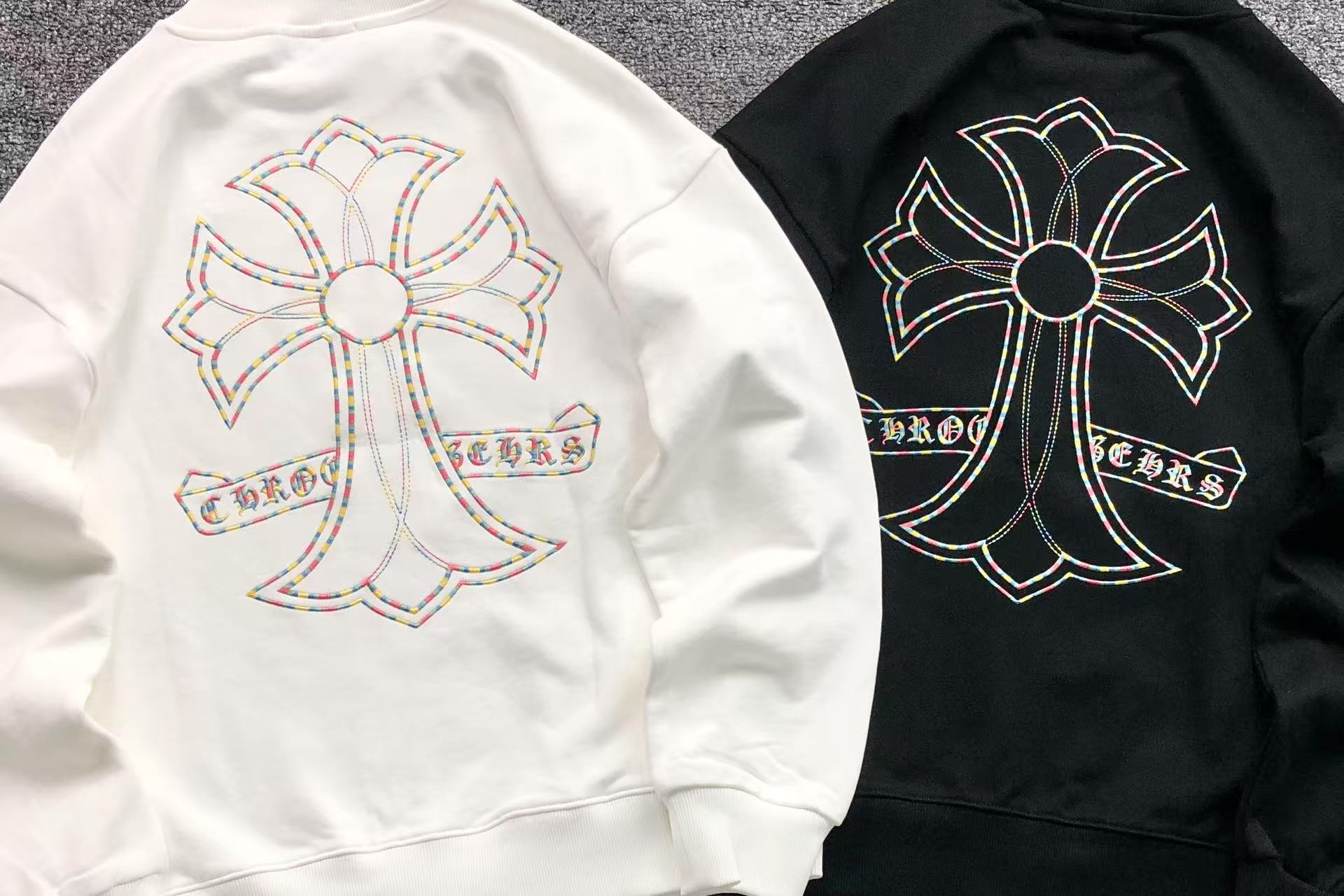 Colorful Cross & Horse Shoe Logo Sweatshirt™