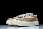 Vintage Low "Caramel Milk" Leather Sneakers