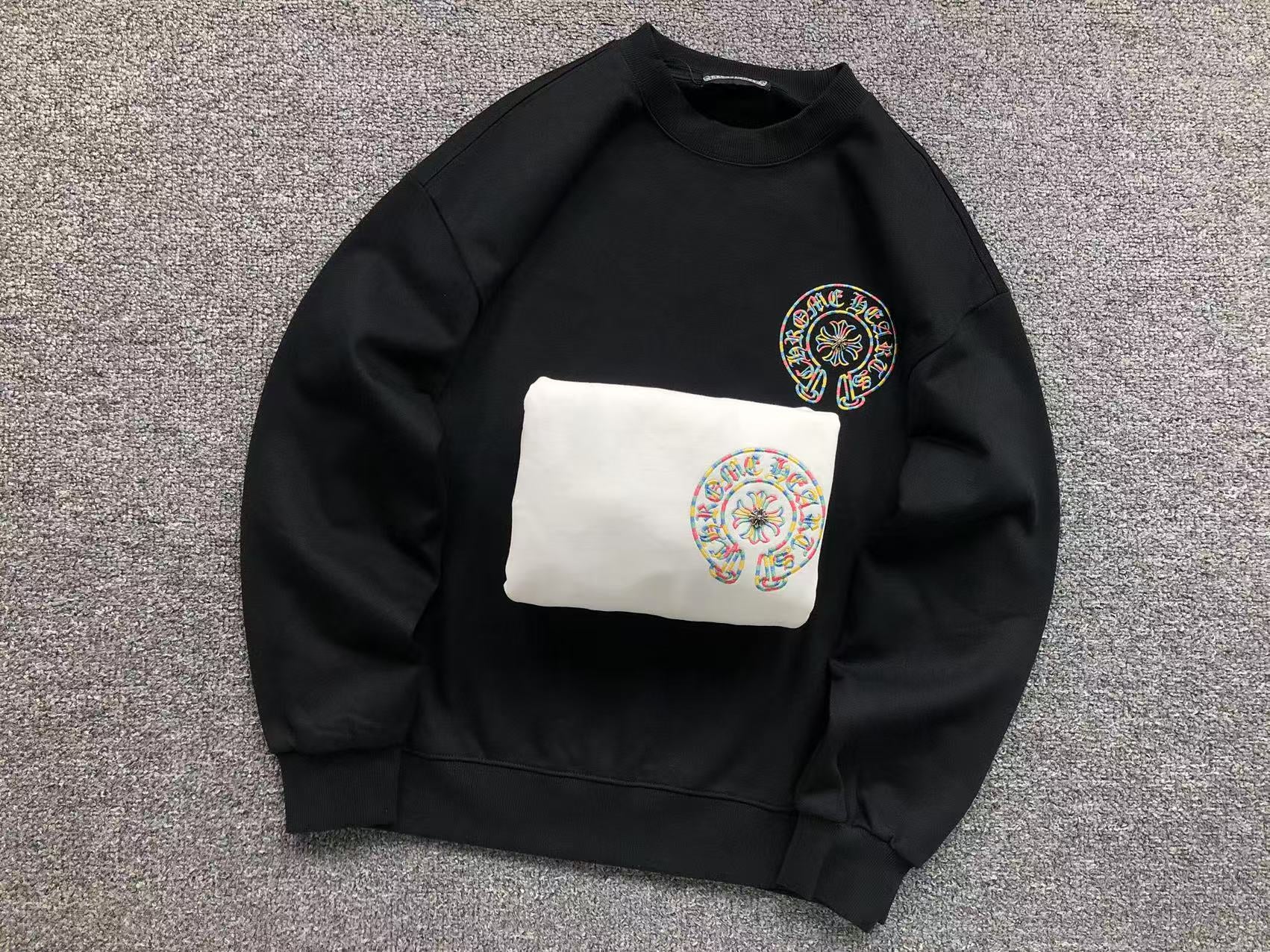 Colorful Cross & Horse Shoe Logo Sweatshirt™