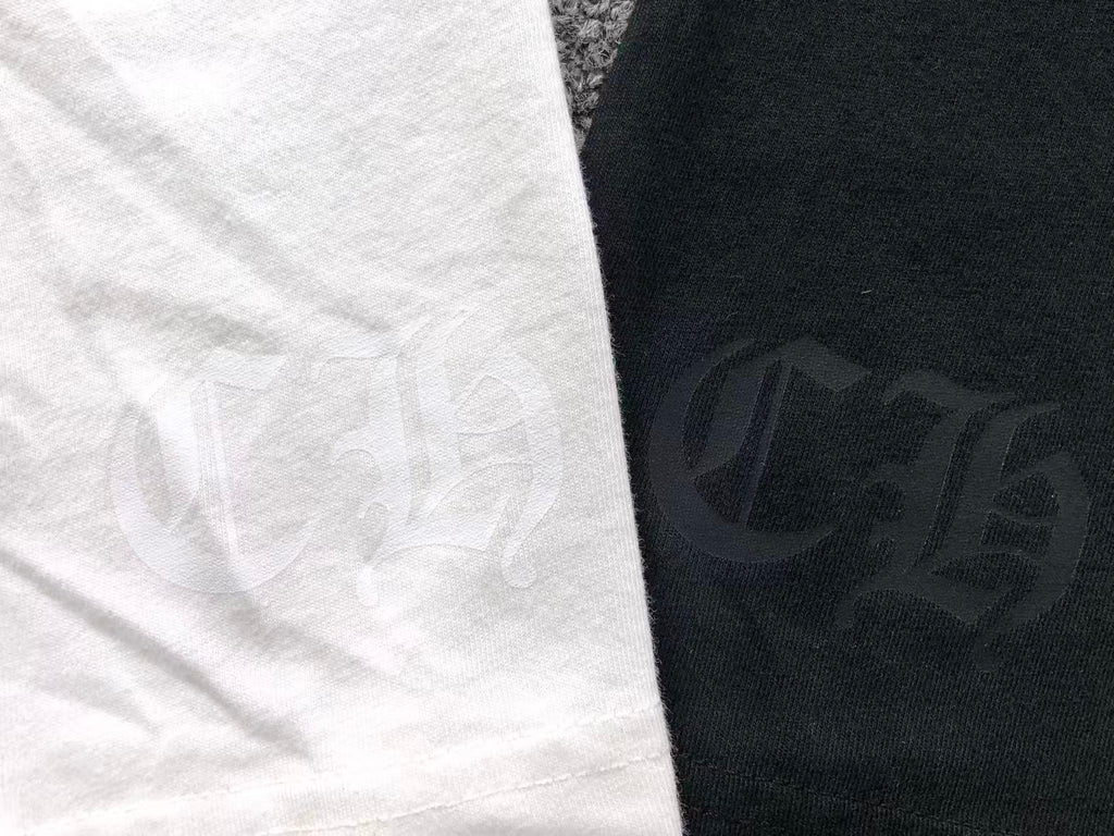 Gothic Symbols White/Black T-Shirt™