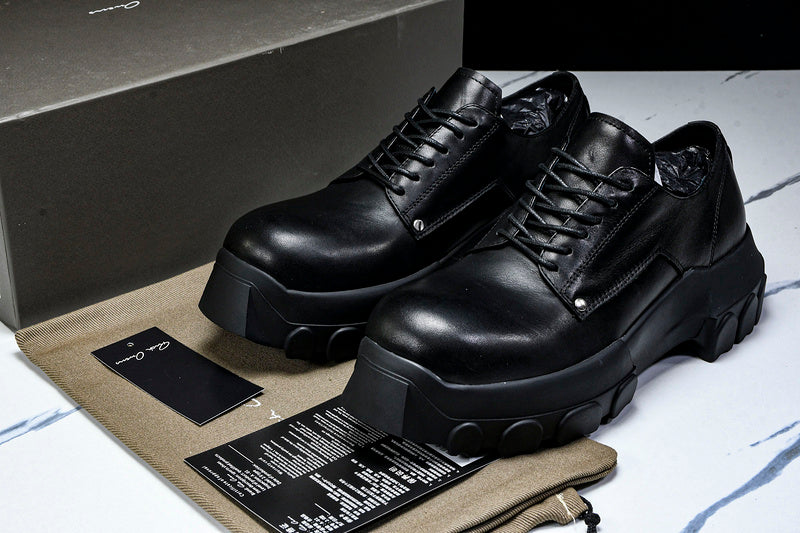 Lido Lace-Up Bozo Tractor 'Black'