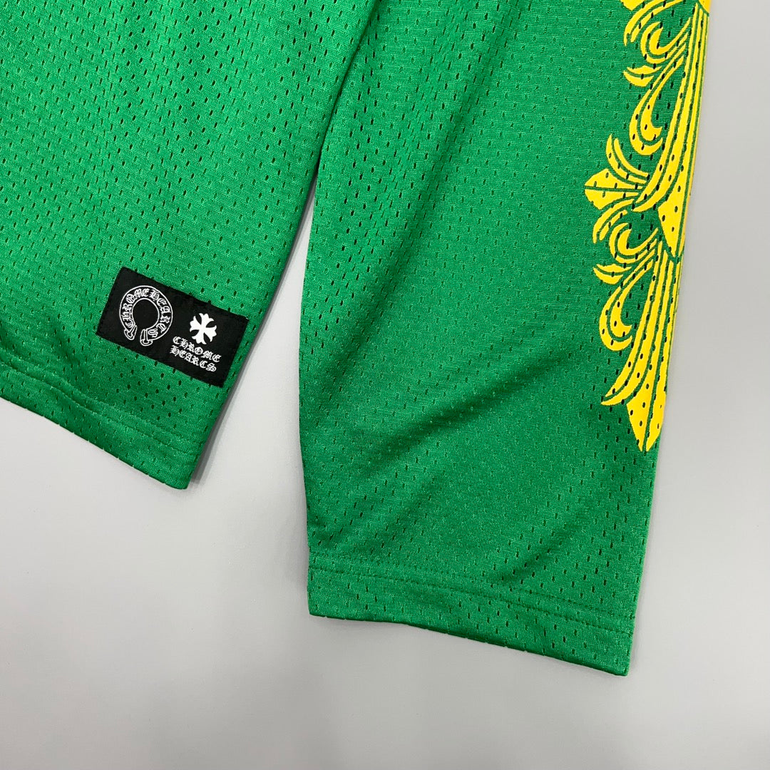 Green Mesh Longsleeve Hockey Jersey™
