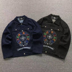Colored Horseshoe Logo Denim Jacket™