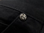 Black & Leopard Cross Patch Black Carpenter Pants™