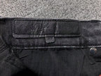 Multicolor Cross & Smiley Patch Grey Denim Jeans™