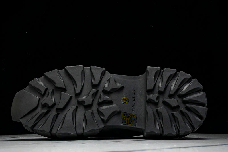 Lido Lace-Up Bozo Tractor 'Black'