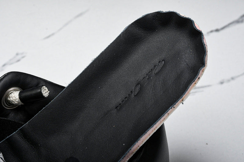 Porterville Jumbolaced Low "Black"