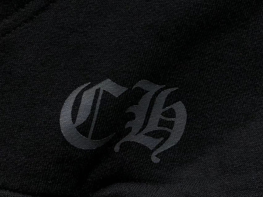 Multicolor Horseshoe Sleeve Black Hoodie™