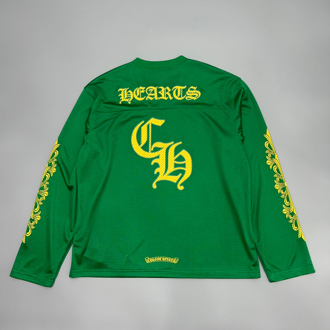 Green Mesh Longsleeve Hockey Jersey™