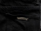 Purple & Leopard Cross Patch Black Jeans™