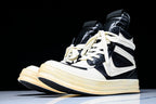 High Top Geobasket Black & White Dunk Shoes